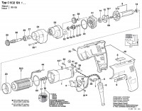 Bosch 0 602 131 107 GR.57 Drill Spare Parts